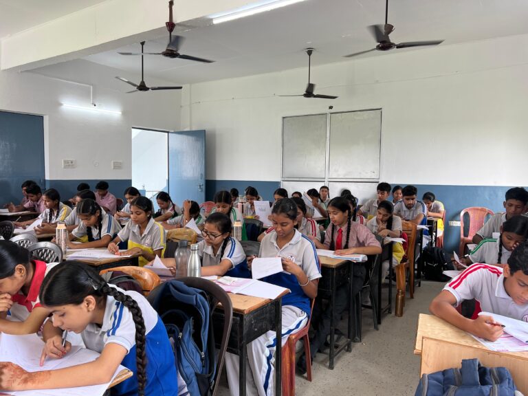 द हेरीटेज सीनियर सेकेंडरी स्कूल में छात्र-छात्राओं का हुआ जापानी पद्धति के अनुसार ‘खोजो असेसमेंट’