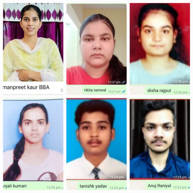 एस सी गुड़िया आईएमटी के विद्यार्थियों का परीक्षा परिणामों में शानदार प्रदर्शन  बीबीए चतुर्थ सेमेस्टर का रिजल्ट भी रहा शतप्रतिशत