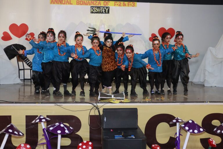 आर.ए.एन किड्स स्कूल के प्रांगण में क्लास एफ 2 (L.K.G.) और एफ 3 (U.K.G.) का एनुअल बोनांजा ‘रिश्ते’ बड़े ही धूमधाम से मनाया गया।