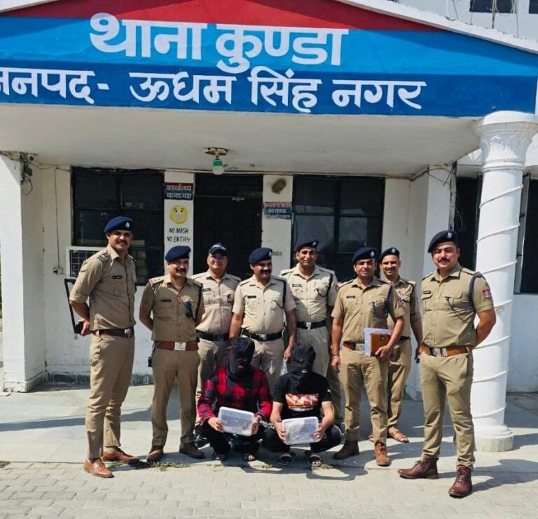 एसएसपी मणिकांत मिश्रा के सख्त निर्देशानुसार अपराधियों पर ताबड़तोड़ कार्यवाही जारी