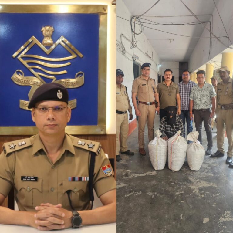 SSP मणिकांत मिश्रा के सख्त निर्देशानुसार ऊधमसिंहनगर पुलिस की नशा तस्करों पर डबल स्ट्राइक।19 किलो से अधिक डोडे के साथ 01 नशा तस्कर को किया गिरफ्तार