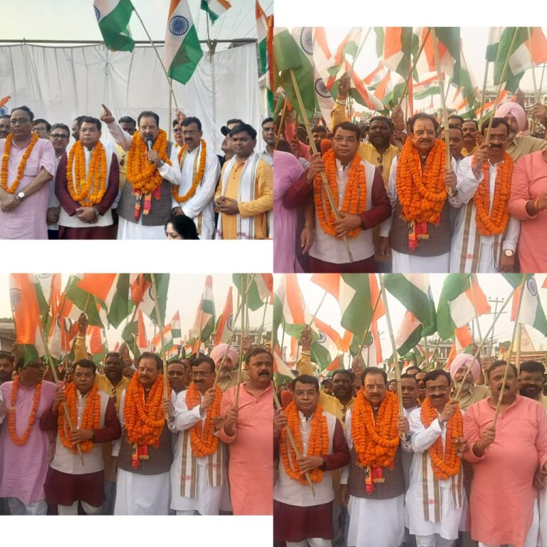 ऑपरेशन सिंदूर की सफलता पर भाजपा ने निकाली तिरंगा शौर्य सम्मान यात्रा, सांसद अजय भट्ट बोले सेना के पराक्रम पर देश की जनता को गर्व
