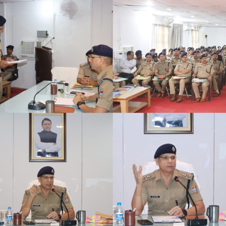 थाने पर आने वाले किसी भी व्यक्ति से तू या तुम का प्रयोग नहीं करेंगे , “आप ” का प्रयोग करेंगे तथा पीड़ित एवं अपराधियों के बीच अंतर करना सीखे— मणिकांत मिश्रा, एसएसपी ऊधम सिंह नगर