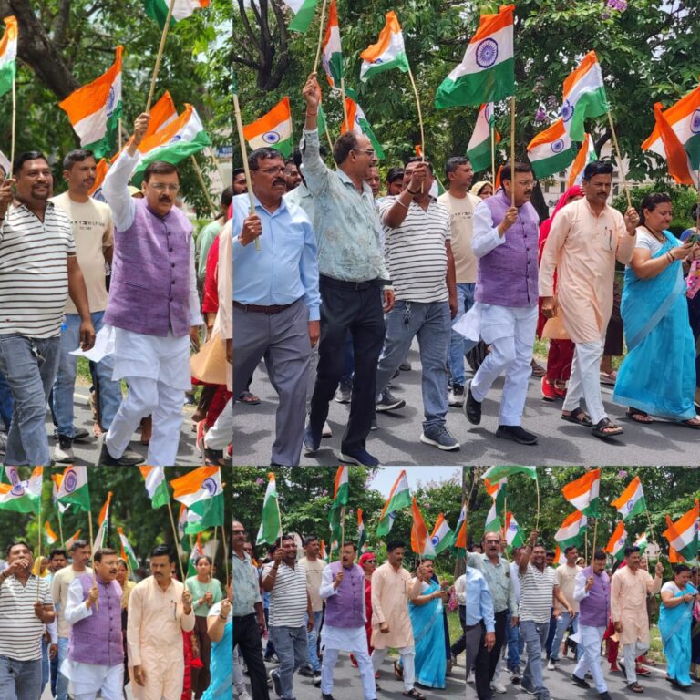 भव्य तिरंगा यात्रा के माध्यम से ऑपरेशन सिंदूर की सफलता पर सेना को दी गई श्रद्धांजलि