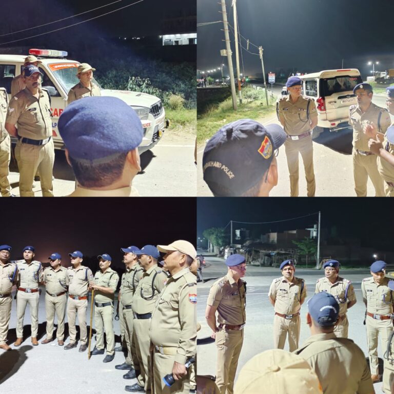 आज देर रात करीब 12:00 बजे एसएसपी मणिकांत मिश्रा अचानक पहुंचे थाना केलाखेड़ा