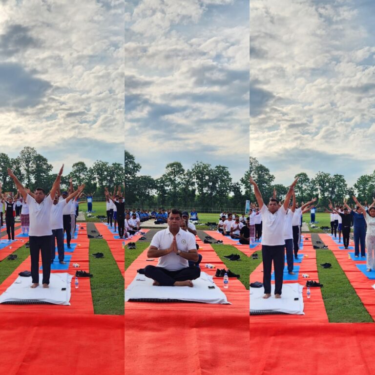 विधायक शिव अरोरा ने “योग” को बताया हमारी प्राचीन विरासत! प्रधानमंत्री नरेंद्र मोदी ने विश्व पटल पर योग को दिलाई विशेष पहचान