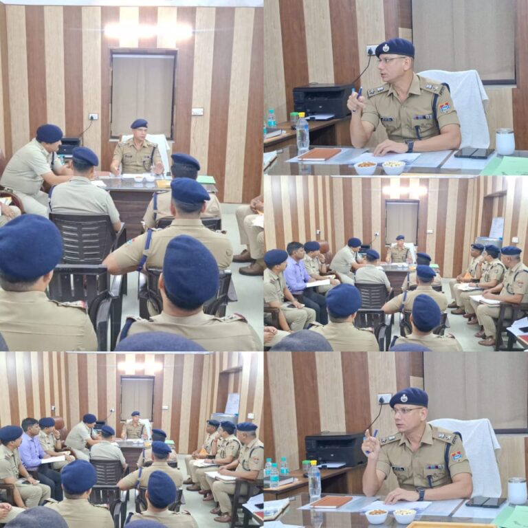 एसएसपी मणिकांत मिश्रा ने सर्किल काशीपुर में नियुक्त सभी विवेचकों का लिया OR, दिए आवश्यक दिशा निर्देश