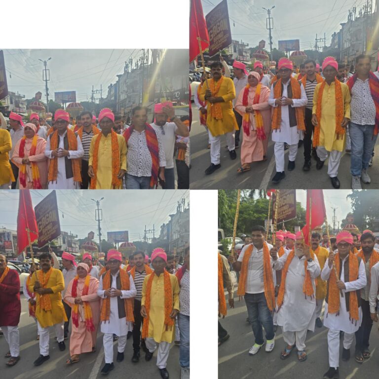 आनंद प्रेम आश्रम द्वारा निकाली गई कलश यात्रा में शामिल हुए विधायक शिव अरोड़ा! कल से शुरू होगी शिव महापुराण कथा