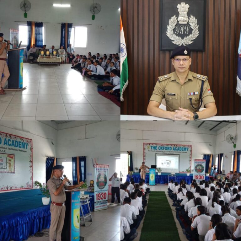 एसएसपी मणिकांत मिश्रा के निर्देशानुसार, ऊधमसिंहनगर पुलिस का व्यापक जागरूकता अभियान