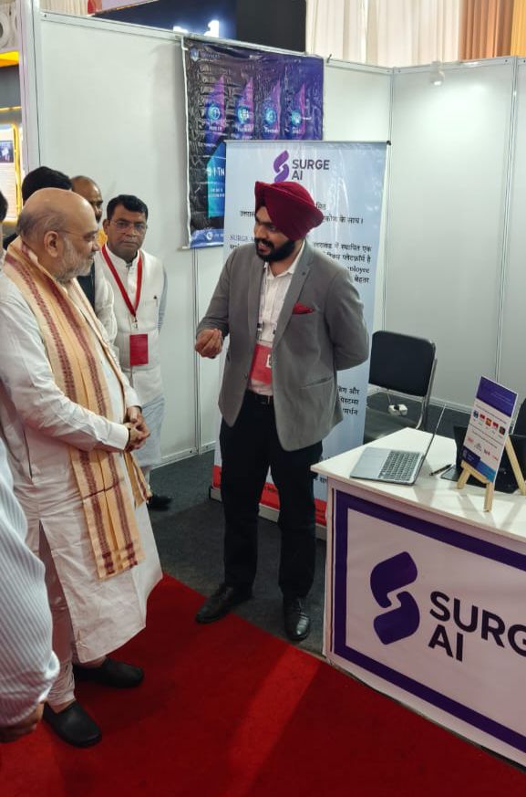 इनवोकॉन के सीईओ तरनजीत सिंह ने निवेश उत्सव में गृह मंत्री अमित शाह से की मुलाक़ात