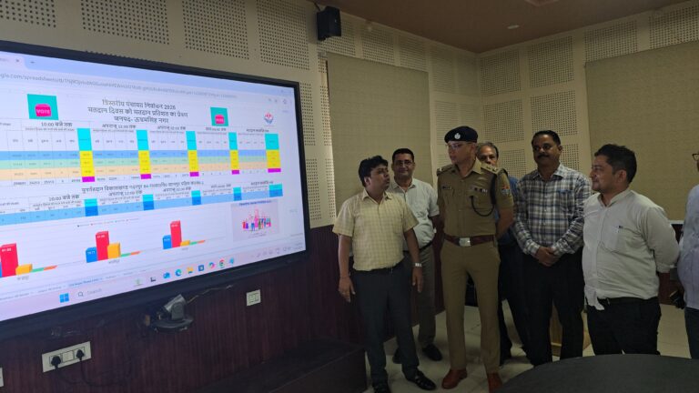 सू0वि0)- त्रिस्तरीय पंचायत सामान्य निर्वाचन 2025 के द्वितीय चरण में ब्लॉक रूद्रपुर, काशीपुर, जसपुर के सफल मतदान प्रक्रिया हेतु जिला आपदा प्रबन्धन कार्यालय में बनाये गये