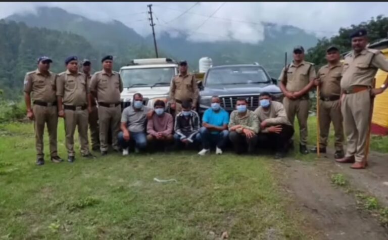 बेतालघाट फायरिंग मामले में छ आरोपी गिरफ्तार   आरोपियों के दो वाह्य भी सीज किए गए