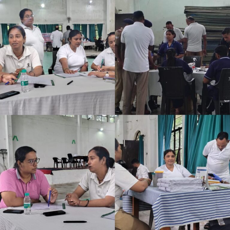 स्वास्थ्य जांच/रक्तदान शिविर सफलतापूर्वक संपन्न