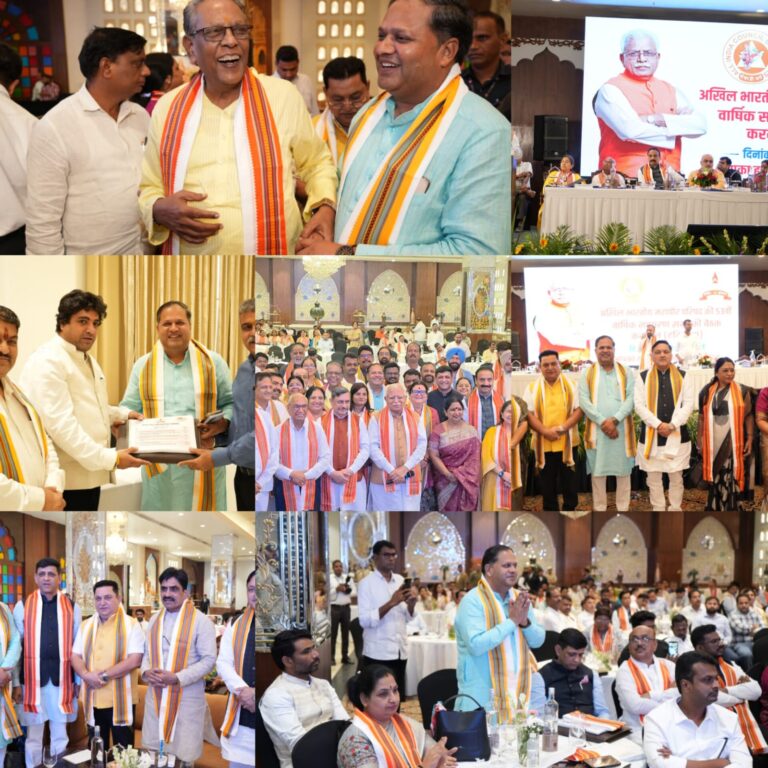 महापौर विकास शर्मा ने ऑल इंडिया मेयर काउंसिल के राष्ट्रीय सम्मेलन में किया प्रतिभाग