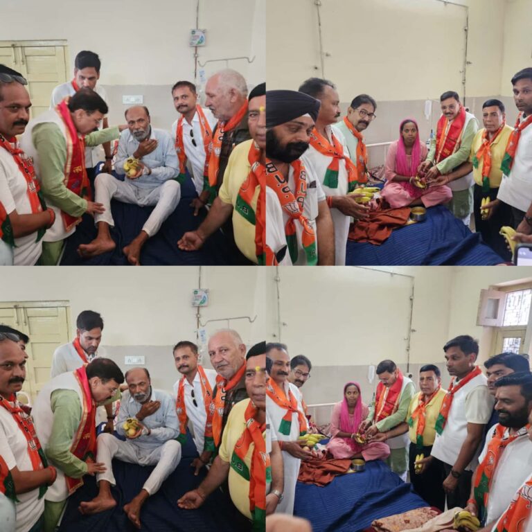 प्रधानमंत्री नरेंद्र मोदी के 75वें जन्मदिवस पर सेवा पखवाड़े का हुआ शुभारंभ, भाजपा कार्यकर्ताओं ने बांटे फल