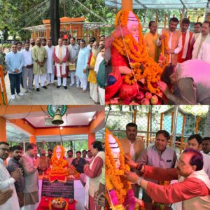 नगर निगम में श्रद्धा और उत्साह के साथ मनाई वाल्मीकि जयंती  सांसद अजय भट्ट व महापौर विकास शर्मा समेत तमाम वरिष्ठ नेताओं ने किया नमन