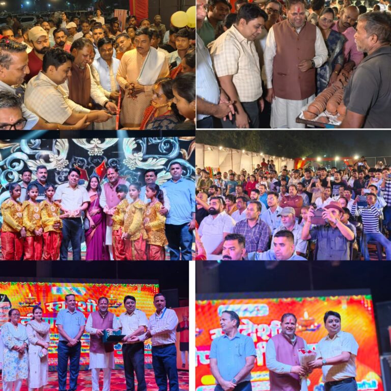 रुद्रपुर में स्वदेशी दिवाली मेले का रंगारंग कार्यक्रमों के साथ हुआ आगाज गांधी पार्क में सजे 300 से अधिक स्टॉल, रंगारंग कार्यक्रमों ने बांधा समां छोटे व्यापारियों के चेहरे खिले, शहरवासियों को जाम और अव्यवस्था से राहत
