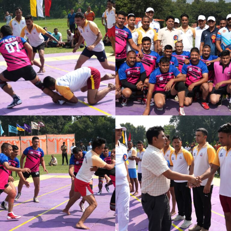 डीएम ने पीएसी में खेल प्रतियोगिताओं का किया शुभारंभ   कहा खेल शरीर को स्वस्थ रखते है