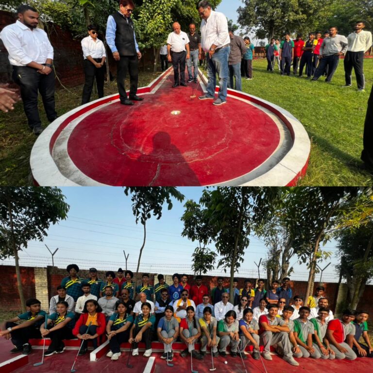 सत्येंद्र चंद्र गुड़िया इंस्टिट्यूट ऑफ़ मैनेजमेंट एवं लॉ कॉलेज काशीपुर में द मिनी गोल्फ एसोसिएशन ऑफ़ उत्तराखंड द्वारा जिला उधम सिंह नगर की टीम का चयन किया गया.