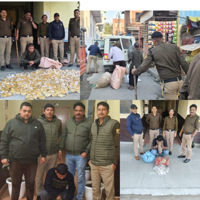 रुद्रपुर में आबकारी विभाग की ताबड़तोड़ कर्रवाई — ट्रांजिट कैंप में अवैध शराब कारोबारियों पर टूटा शिकंजा