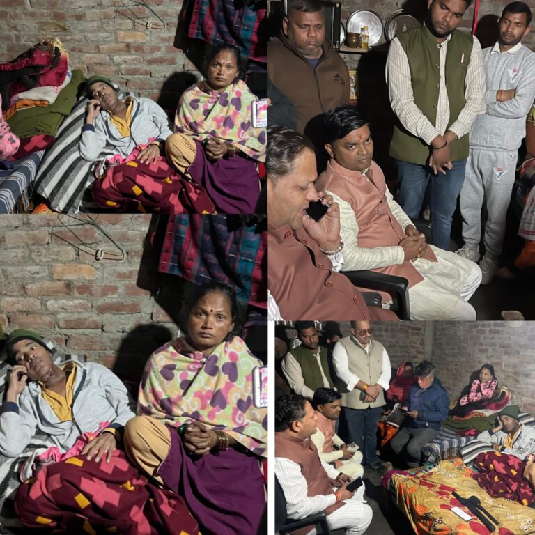 कैंसर पीड़ित की जिंदगी बचाने को महापौर ने बढ़ाया मदद का हाथ  शासन से मदद के लिए मुख्यमंत्री कार्यालय में की बात सुशीला तिवारी अस्पताल में ईलाज कराने की हुई व्यवस्था