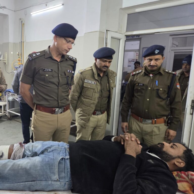 सख्त SSP की सख्त कार्रवाई: ‘ऑपरेशन लगड़ा’ के तहत 25 हजार का इनामी बदमाश मुठभेड़ में गिरफ्तार