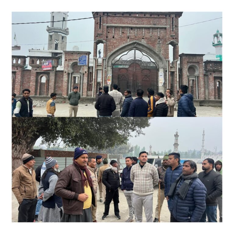 महापौर की पहल पर मस्जिदों से उतरे लाउडस्पीकर  पुलिस और निगम की संयुक्त टीम ने की कार्रवाई