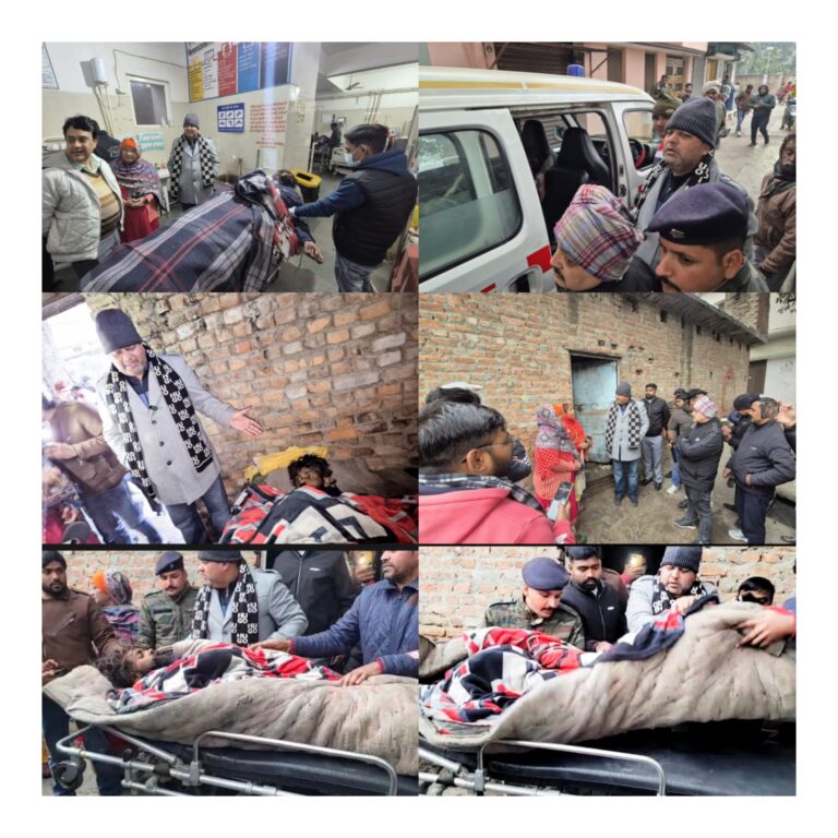 बीमार युवक के लिए ‘देवदूत’ बनकर पहुंचे महापौर  राजनीति के बीच मानवता की मिसाल,खुद एम्बुलेंस बुलाकर कराया भर्ती