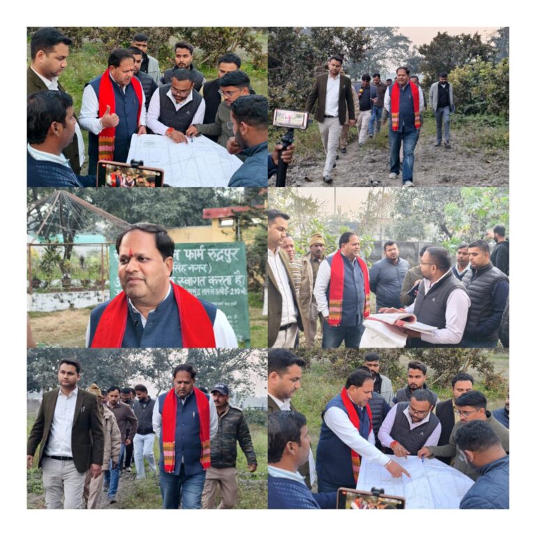 रूद्रपुर को मिलेगी नये मिनी बाईपास की बड़ी सौगात  उद्यान विभाग से आदर्श कालोनी तक दशकों से बंद पड़े मार्ग को खोलने की कवायद शुरू महापौर ने राजस्व और निगम की टीम के साथ किया सर्वे  मिनी बाईपास मार्ग बनने से जाम से मिलेगी राहतः विकास शर्मा
