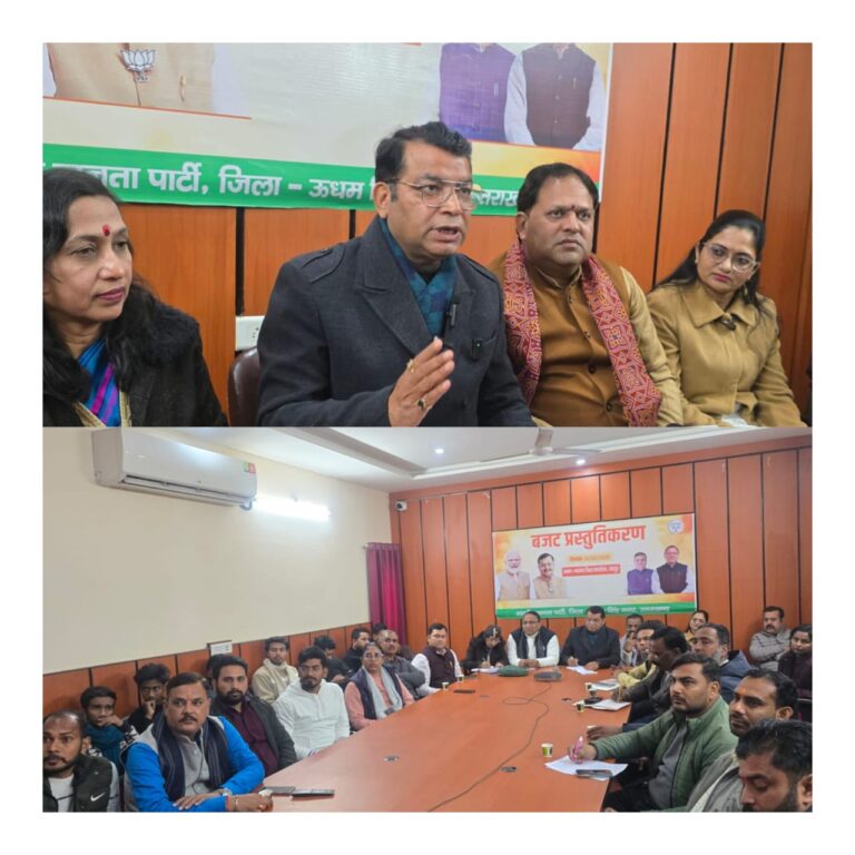 विधायक शिव अरोरा ने वर्ष 2026- 27 के बजट को बताया सर्वस्पर्शी सर्वसमावेशी! मोदी सरकार ने महिला,युवा, किसान, निर्धन वर्ग का बजट मे रखा विशेष ध्यान