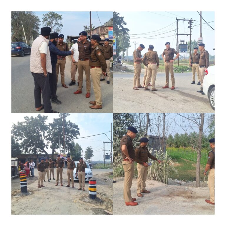 सड़क दुर्घटनाओं पर सख्ती  SSP मणिकांत मिश्रा ने किया दुर्घटनास्थल का निरीक्षण, दिए कड़े निर्देश