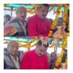 रुद्रपुर। महाशिवरात्रि के पावन पर्व पर पूर्व विधायक राजकुमार ठुकराल ने शहर लक्ष्मी नारायण मंदिर समेत विभिन्न शिवालयों में जाकर भगवान आशुतोष का जलाभिषेक किया और हरिद्वार से गंगाजल लेकर लौटे शिवभक्त कांवड़ियों का जगह-जगह भव्य स्वागत कर उनका उत्साहवर्धन किया।