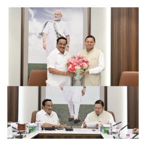 हरिद्वार कुंभ 2027 को दिव्य, भव्य एवं ऐतिहासिक बनाया जाएगा :धामी  सीएम धामी ने केंद्रीय जल शक्ति मंत्री से की मुलाकात