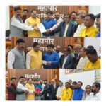 बंगाली समाज के प्रतिनिधि मण्डल ने महापौर को सौंपा ज्ञापन  मुख्यमंत्री के आभार के साथ बंग भवन की उठाई मांग