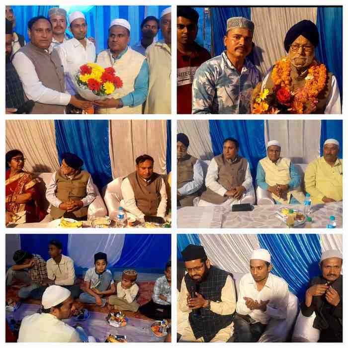 रोजा इफ्तार से बढ़ता है आपसी भाईचारा : इंतजार हुसैन