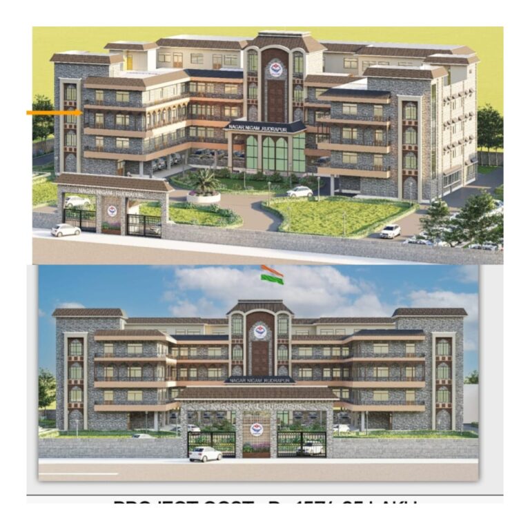 नगर निगम के नए भवन के लिए 15.74 करोड़ हुए जारी  पुराने जर्जर भवन की जगह बनेगा बहुमंजिला हाईटैक भवन