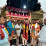 विधायक शिव अरोरा ने पिपलिया न. 2 क्षेत्र में विधायकनिधि से स्वीकृत राधा गोविन्द मन्दिर के सौंदर्यकरण कार्य का फीता काटकर किया लोकार्पण