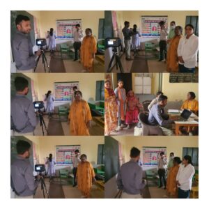 बाजपुर ब्लॉक के टांडा गोरु मे टीबी कैंप मे 76 महिला और पुरषों के चेस्ट एक्सरे, 111 की हुई टीबी स्क्रीनिंग।