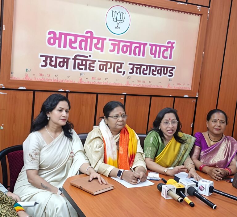 नीति लाभार्थी’ नहीं, अब नीति निर्माता बनेंगी महिलाएः सीमा चौहान नारी शक्ति वंदन अधिनियम को भाजपा नेताओं ने बताया महिला सशक्तिकरण का स्वर्णिम युग