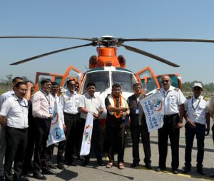 कुमाऊ मे हुआ हैली सेवा का विस्तार! विधायक शिव अरोरा ने पंतनगर एयरपोर्ट से पवन हन्स की हैली सेवा को फ्लैग दिखाकर किया रवाना विधायक बोले हैली सेवा शुरुआत से कुमाऊं क्षेत्र में कनेक्टिविटी एवं पर्यटन को मिलेगा बढ़ावा