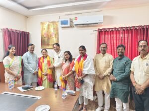 नारी शक्ति वंदन अधिनियम को रोकने वाली कांग्रेस का चेहरा हुआ बेनकाबः शांति मेहरा भाजपा नेताओं ने प्रेस वार्ता में विपक्षी दलों पर बोला हमला  भाजपा जिला कार्यालय में हुई प्रेस वार्ता