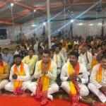 रविंनगर मे आयोजित अखण्ड नाम सकीर्तन मे शामिल हुऐ विधायक शिव अरोरा