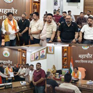 बकरीद पर खुले में पशु बलि रोकने की उठी मांग  हिंदू संगठनों ने महापौर को सौंपा ज्ञापन  न्यायालय के आदेशों का सख्ती से होगा पालनः महापौर