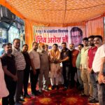 विधायक शिव अरोरा ने मुख्य बाजार मे राज्य योजना से स्वीकृत वीर हकीकत राय मार्ग किया लोकार्पण