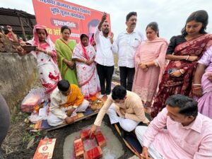 विधायक शिव अरोरा ने 2515 स्वयं सहायता समूह महिलाओ को दी बड़ी सौगात 13 लाख से आनंदखेड़ा मे शाहकार क्लस्टर भवन निर्माण ग्रोथ सेंटर का विधायक अरोरा ने किया भूमि पूजन