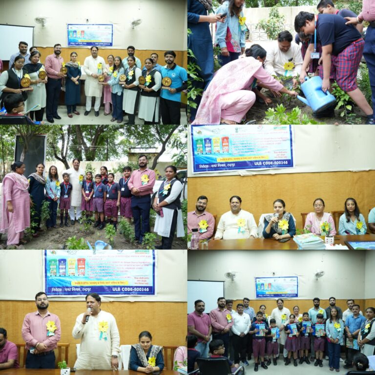रुद्रपुर। पर्यावरण संरक्षण को जनआंदोलन का स्वरूप देने और नई पीढ़ी में स्वच्छता एवं ठोस अपशिष्ट प्रबंधन के प्रति जागरूकता विकसित करने के उद्देश्य से नगर निगम रुद्रपुर ने लिटिल किंगडम स्कूल के सहयोग से नगर निगम परिसर में वन महोत्सव कार्यक्रम आयोजित किया। कार्यक्रम के दौरान महापौर विकास शर्मा, नगर निगम अधिकारियों, विद्यालय के शिक्षकों एवं छात्र-छात्राओं ने पौधारोपण कर पर्यावरण संरक्षण का संदेश दिया।
