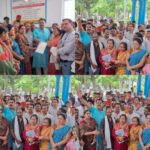 रुद्रपुर । जिला अस्पताल से रेडियोलॉजिस्ट, चार स्त्री रोग विशेषज्ञ समेत दस चिकित्सकों के स्थानांतरण के विरोध में शुक्रवार को कांग्रेस कार्यकर्ताओं ने जिला अस्पताल परिसर में जोरदार प्रदर्शन किया। पूर्व विधायक राजकुमार ठुकराल और महानगर कांग्रेस अध्यक्ष ममता रानी के नेतृत्व में पहुंचे कांग्रेसियों ने सरकार के खिलाफ नारेबाजी करते हुए जिला प्रशासन को ज्ञापन प्रेषित किया।
