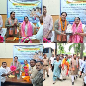 नामित पार्षदों ने ली शपथ, रुद्रपुर को नंबर वन शहर बनाने का लिया संकल्प  शहरी पर्यावरण संरक्षण परिषद की उपाध्यक्ष हेमा जोशी ने दिलाई शपथ  कहा- विकास के रुद्रपुर मॉडल की पूरे प्रदेश में हो रही गूंज
