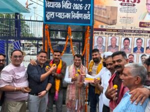 विधायक निधि से स्थापित शीतल जल प्याऊ विधायक ने फीता काटकर किया जनता को समर्पित विधायक शिव अरोरा ने कहा – जनसेवा ही मेरा संकल्प, शहर में जरूरत के अनुसार लगाए जाएंगे और भी शीतल जल केंद्र