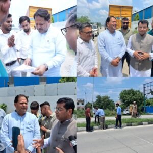 रूद्रपुर में भव्य प्रवेश द्वार बनाने के लिए स्थान चिन्हित  महापौर विकास शर्मा और विधायक शिव अरोरा ने अधिकारियों के साथ किया स्थलीय निरीक्षण  तकनीकी पहलुओं पर मंथन; जल्द शुरू होगा निर्माण कार्य
